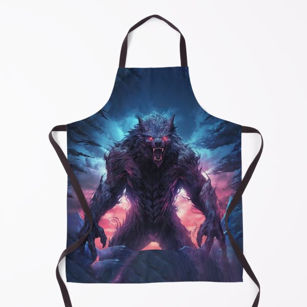 Item preview, Midnight Pursuit: Menacing Werewolf Art designed and sold by Blackstylez.