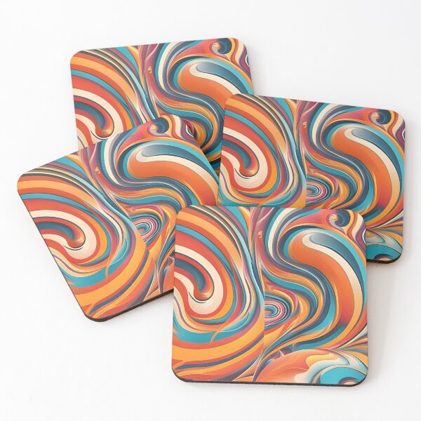 Item preview,  Retro Swirl Pattern designed and sold by Tamas Das.