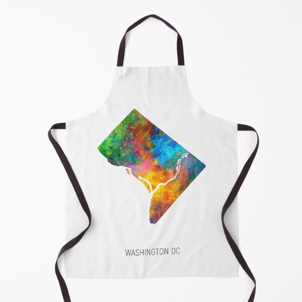 Item preview, Washington DC Watercolor Map designed and sold by ArtPrints.