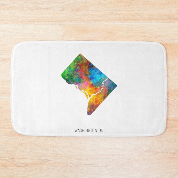 Item preview, Washington DC Watercolor Map designed and sold by ArtPrints.