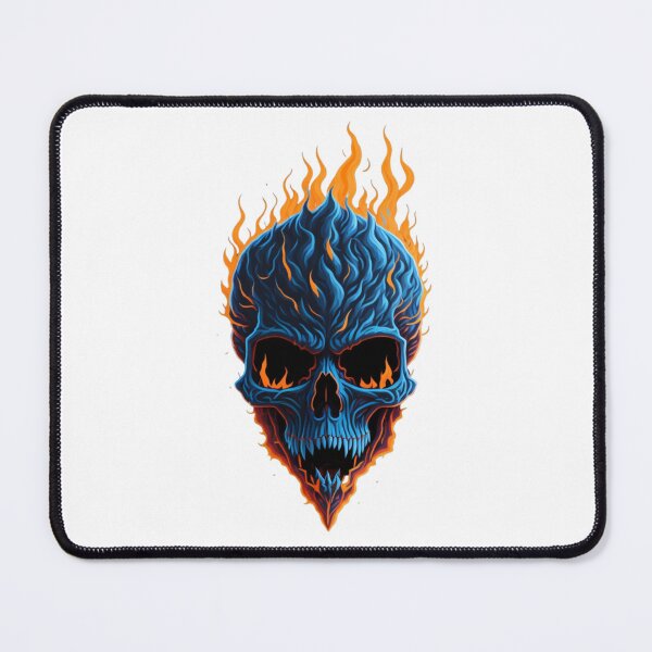 Item preview, Skull in fire designed and sold by Fusion Art.