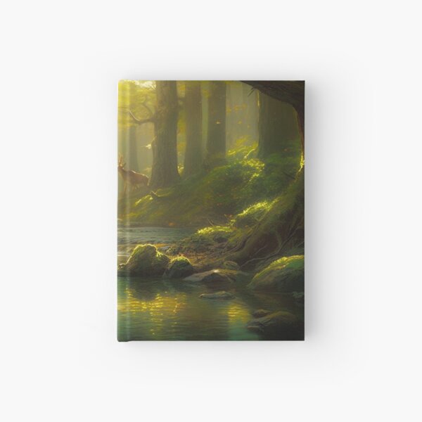Item preview, Nature Wall Art - Magical Forest Clearing designed and sold by letsgetinspired.