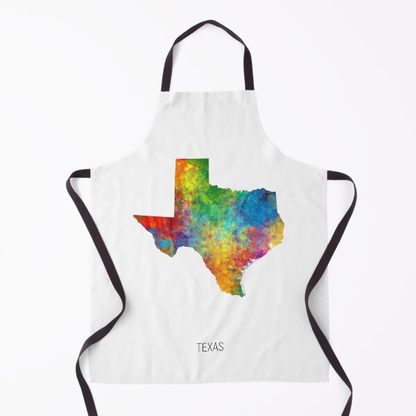 Item preview, Texas Watercolor Map designed and sold by ArtPrints.