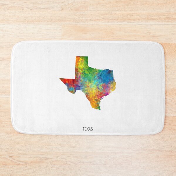Item preview, Texas Watercolor Map designed and sold by ArtPrints.
