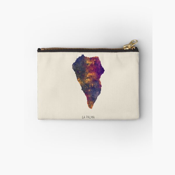 Item preview, La Palma Watercolor Map designed and sold by ArtPrints.