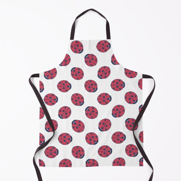 Item preview, Frenetic Fourth of July Ladybugs Seamless Surface Pattern Red White Blue designed and sold by MoePark.