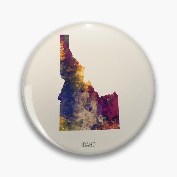 Item preview, Idaho Watercolor Map designed and sold by ArtPrints.