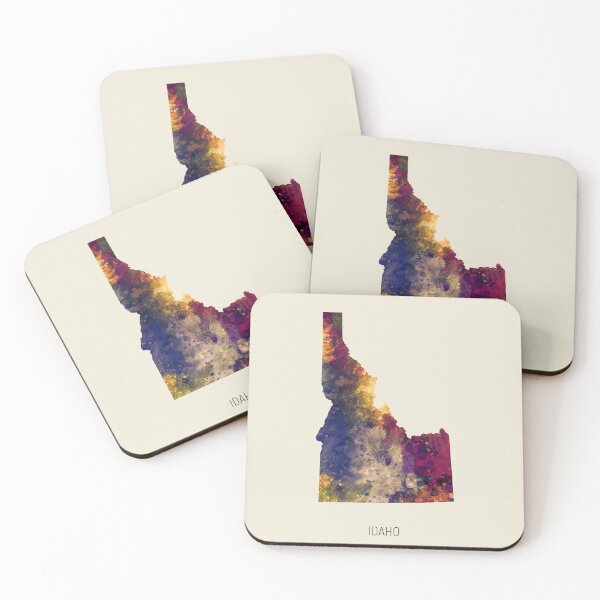 Item preview, Idaho Watercolor Map designed and sold by ArtPrints.