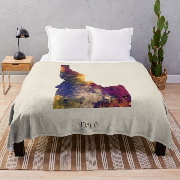 Item preview, Idaho Watercolor Map designed and sold by ArtPrints.