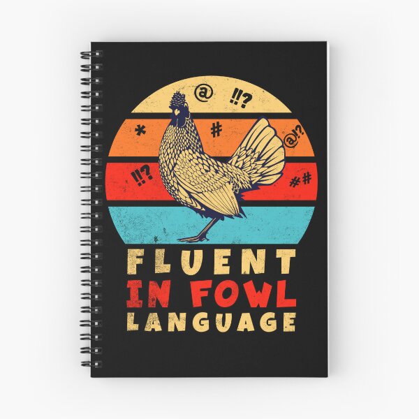 Item preview, Fluent in Fowl Language designed and sold by Studio Bankai.