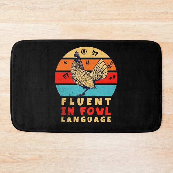 Item preview, Fluent in Fowl Language designed and sold by Studio Bankai.