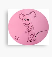 Mouse - Souris - Martin Boisvert Impression métallique