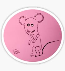 Mouse - Souris - Martin Boisvert Sticker