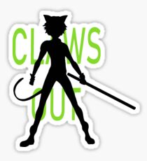 Krallt heraus Sticker