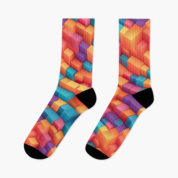 Artikelvorschau, Süßigkeitenblöcke entworfen und verkauft von Psy-Dye-AI.