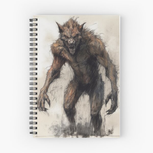 Item preview, Werewolf Tales - Sketch Art designed and sold by letsgetinspired.