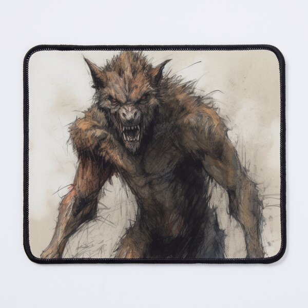 Item preview, Werewolf Tales - Sketch Art designed and sold by letsgetinspired.