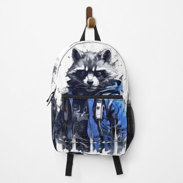 Item preview, CyberCoon: Raccoon in Cyberpunk Style designed and sold by Blackstylez.