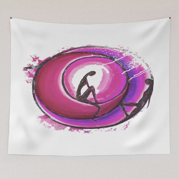 Item preview, circle people purple designed and sold by CorneliaPilz.
