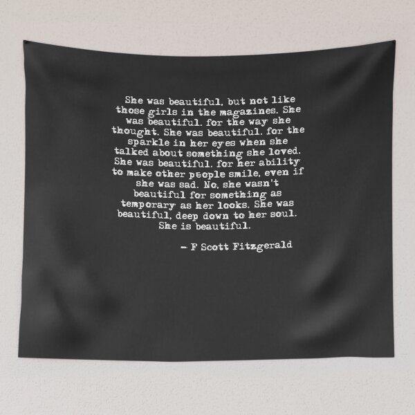 Item preview, She Was Beautiful F Scott Fitzgerald  designed and sold by taralonda5c.