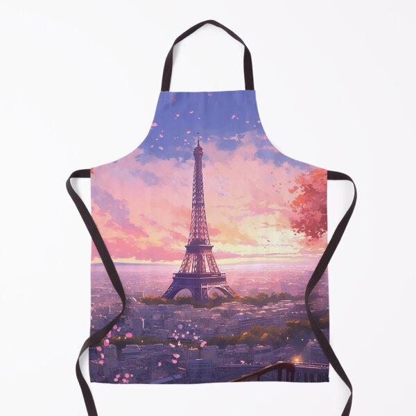 Item preview, Paris Eiffel Tower Panorama designed and sold by AquarelleAvenue.