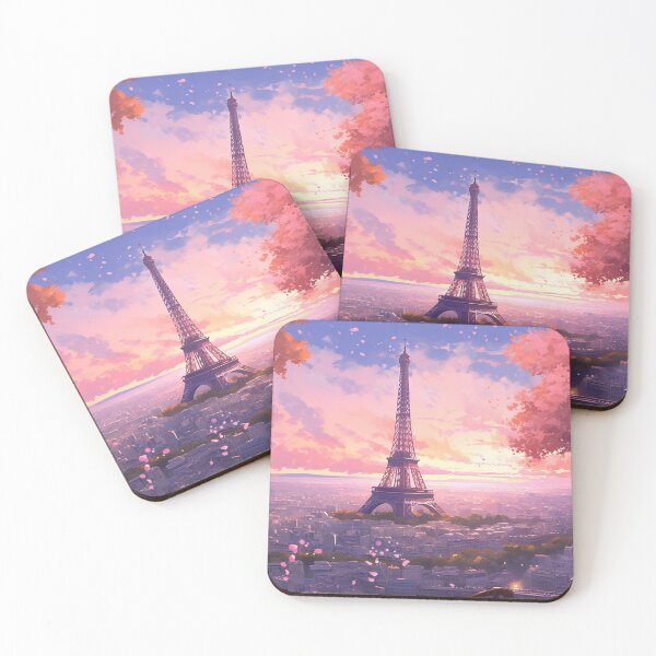Item preview, Paris Eiffel Tower Panorama designed and sold by AquarelleAvenue.