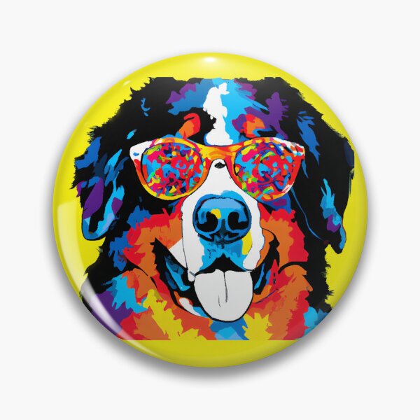 Item preview, Fun Bright Cool Bernese Mountain Dog designed and sold by Bitchien.