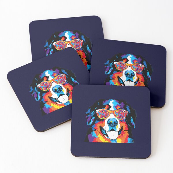 Item preview, Fun Bright Cool Bernese Mountain Dog designed and sold by Bitchien.
