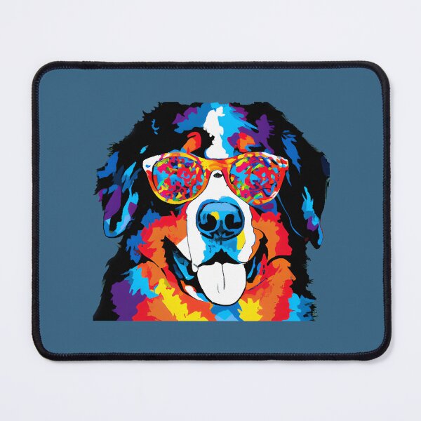 Item preview, Fun Bright Cool Bernese Mountain Dog designed and sold by Bitchien.
