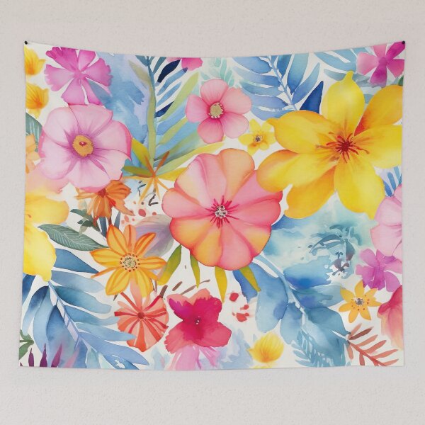 Artikelvorschau, Blumenmuster im Aquarellstil 4 entworfen und verkauft von FlaskLab.