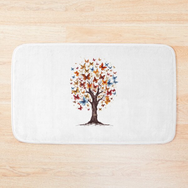Item preview, Colorful tree with butterflies designed and sold by Picture-Art.