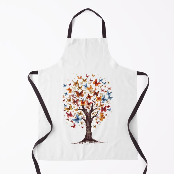 Item preview, Colorful tree with butterflies designed and sold by Picture-Art.
