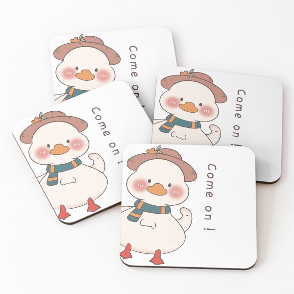 Item preview, Come on Brave Inspirational Go duck designed and sold by SceneryStudio.