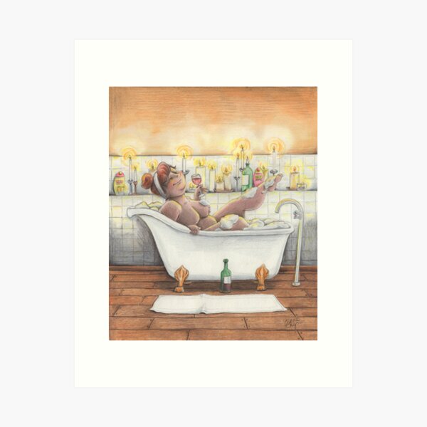 A little me-time Art Print