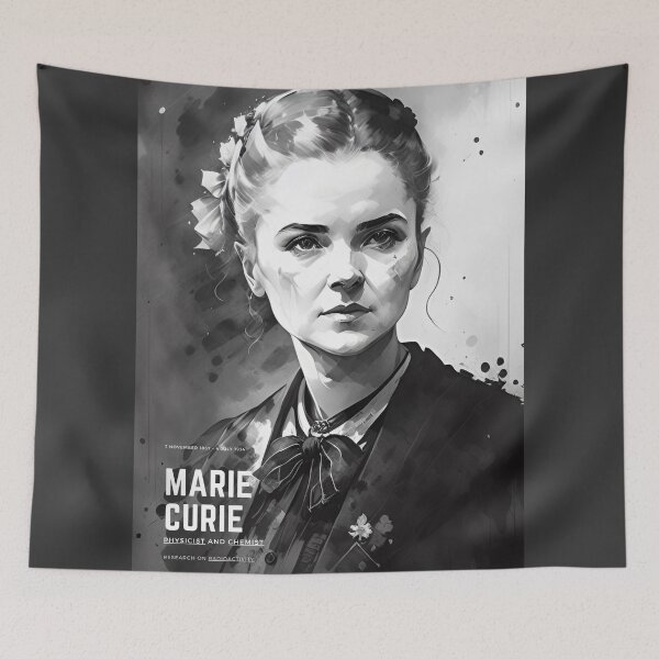 Item preview, Marie Curie by CallisC Arts  designed and sold by CallisC-Arts.