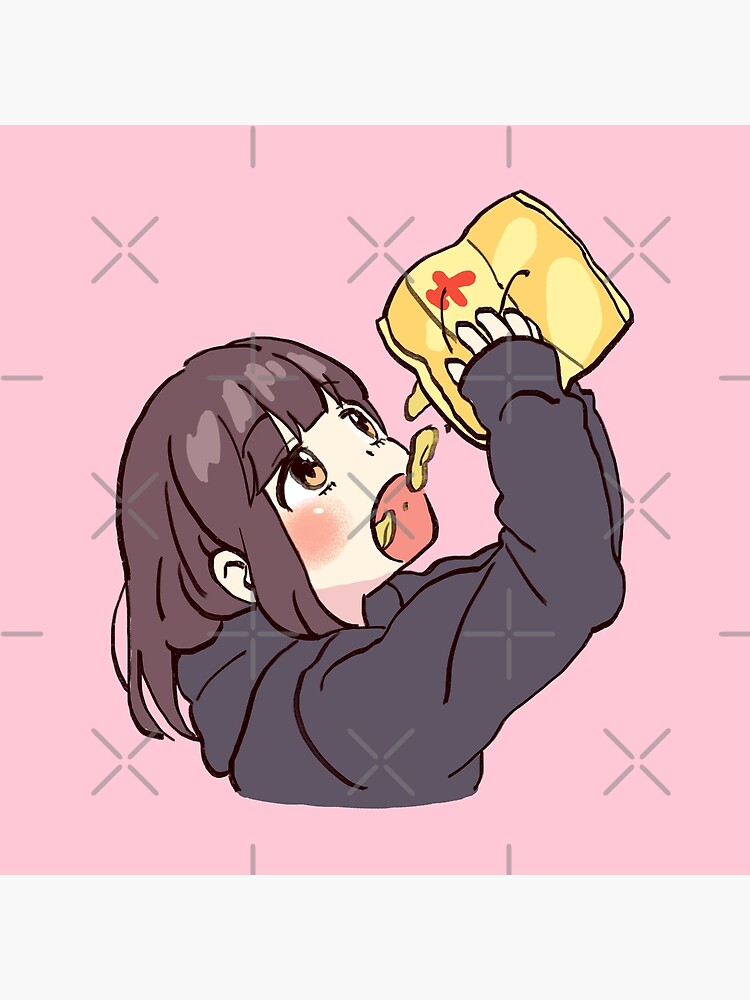 yuki00yo, calbee (potato chips), original, artist name, bag - Anime R34