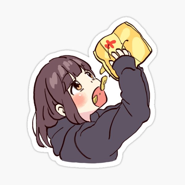 Menhera Kurumi Nanase (Menhera Shoujo Kurumi-chan) stickers only