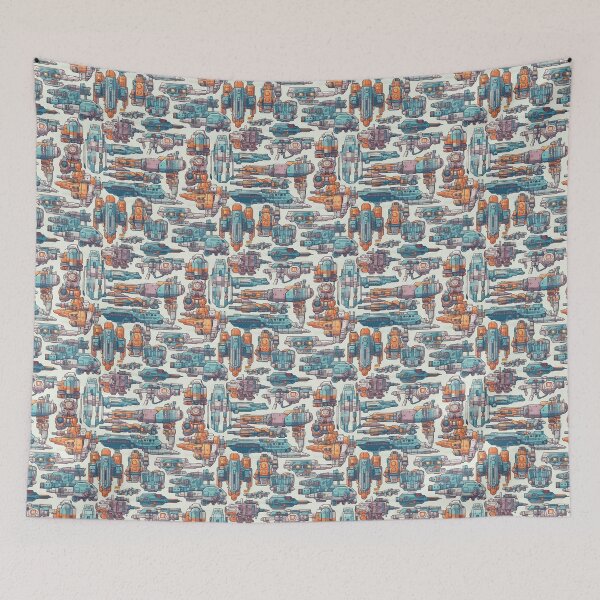 Item preview, Seamless Anime Style Pattern designed and sold by xplorecolour.