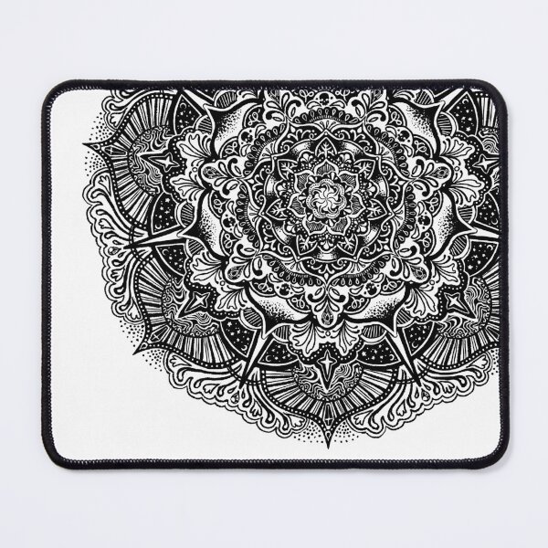Item preview, Mandala Mephistopheles in Black - Original Art by Kittie Peters designed and sold by Kittie Peters.