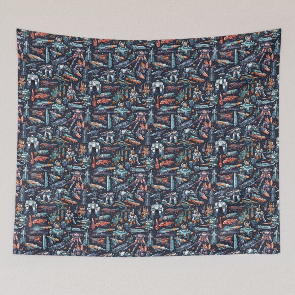 Item preview, Seamless Anime Style Pattern designed and sold by xplorecolour.