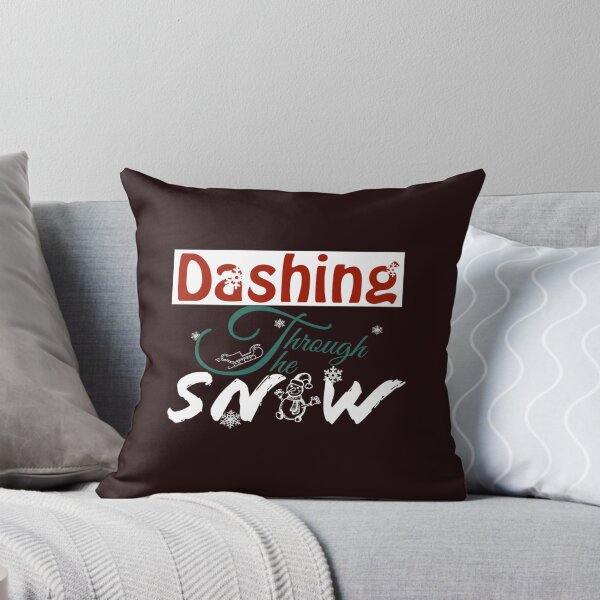 Item preview, Christmas dashing through the snow designed and sold by AlfredaOsinski.