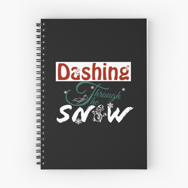 Item preview, Christmas dashing through the snow designed and sold by AlfredaOsinski.