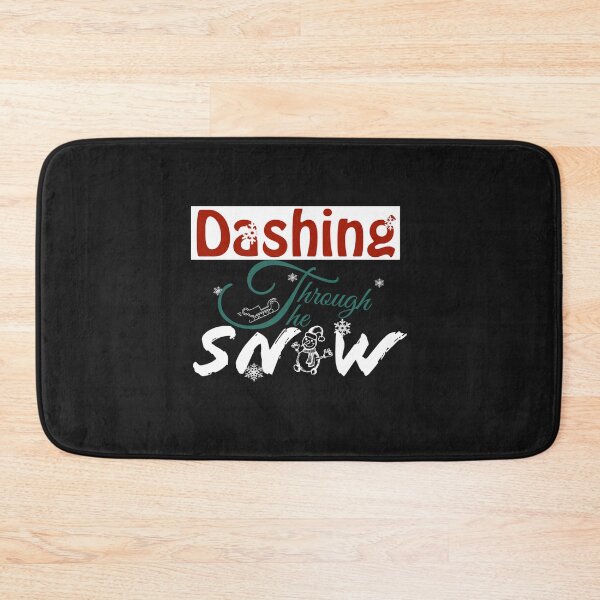 Item preview, Christmas dashing through the snow designed and sold by AlfredaOsinski.