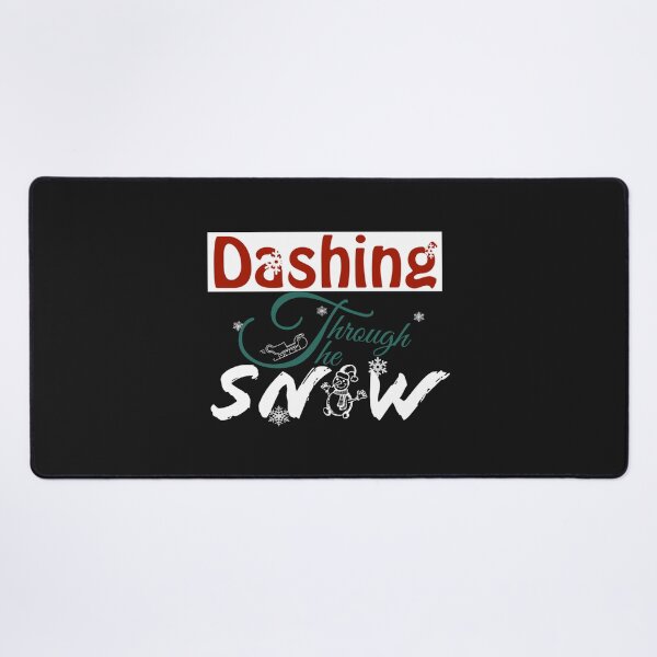 Item preview, Christmas dashing through the snow designed and sold by AlfredaOsinski.