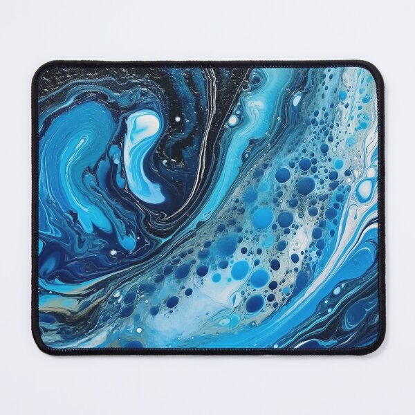 Item preview, Serene Cascade Chromatic Flow designed and sold by Paintings By Simon .