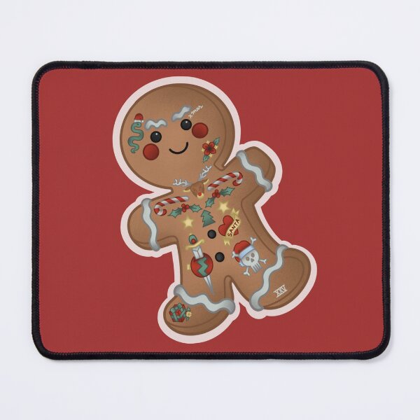 Item preview, Tattoo Gingerbread Man designed and sold by StonerWitch00.