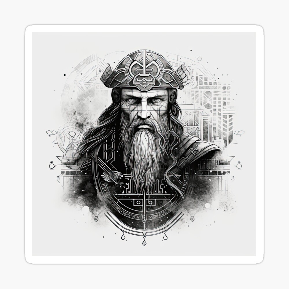 Viking Valor - Embrace the Spirit of Norse Warriors Art Board