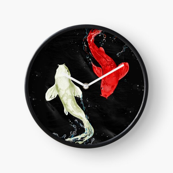 Vista previa del artículo con la obra «Peces Koi», diseñado y vendido por Eva Nev.
