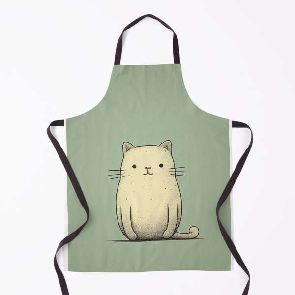 Item preview, Minimal Cat illustration, Bohemian, abstract, simple designed and sold by EmeraldeaArt.