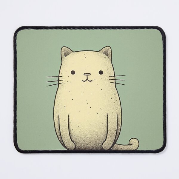 Item preview, Minimal Cat illustration, Bohemian, abstract, simple designed and sold by EmeraldeaArt.